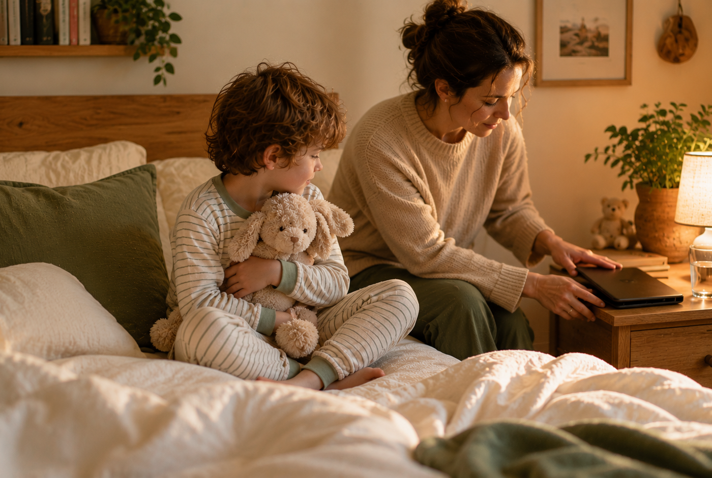 Helping Kids Sleep After Screen Time