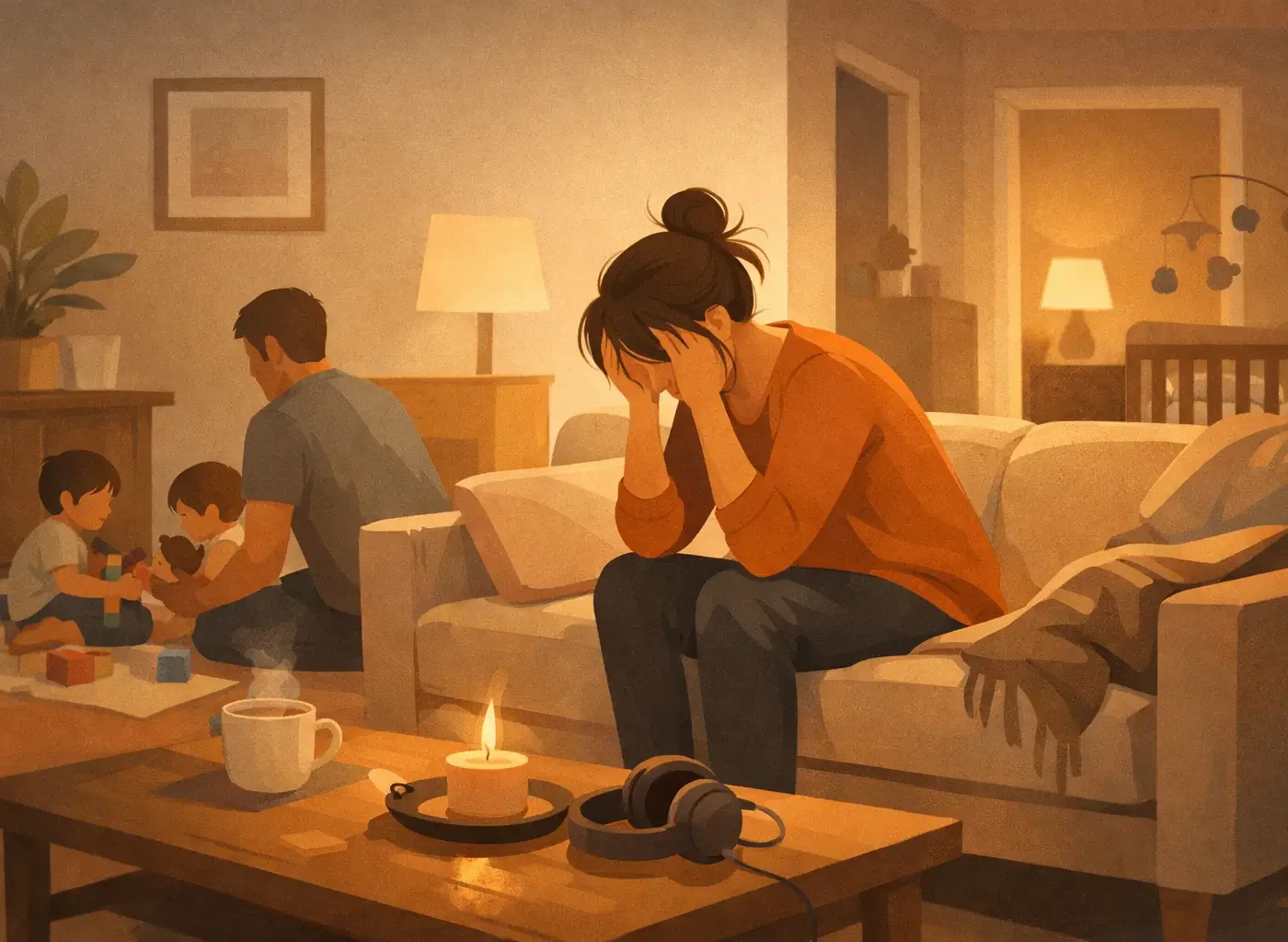 Overstimulated Mom: What Helps in the Moment