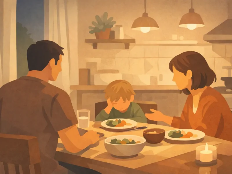Helping a Picky Eater at Dinner Eat Calmly