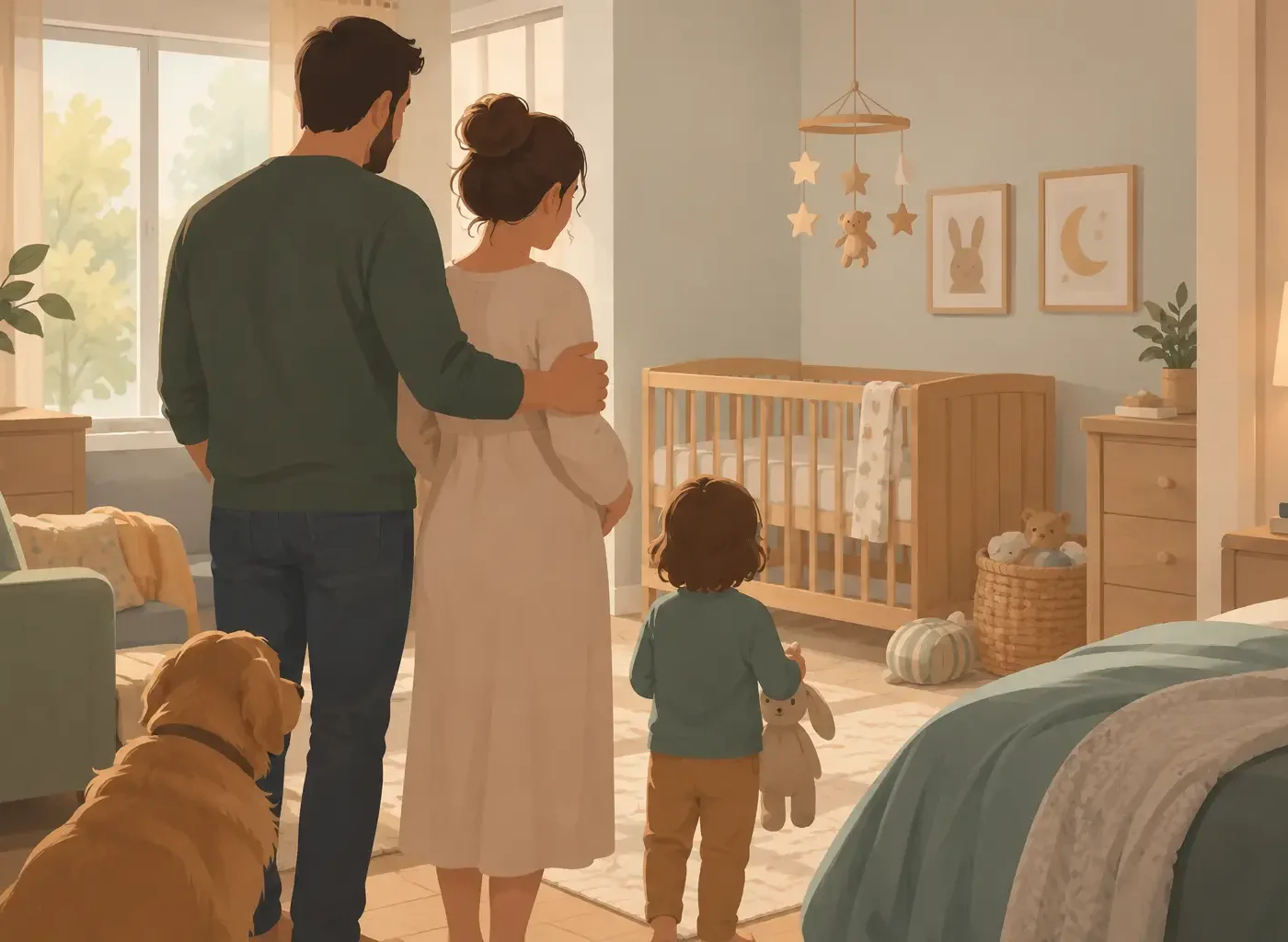 Preparing Your Child for a New Baby at Home