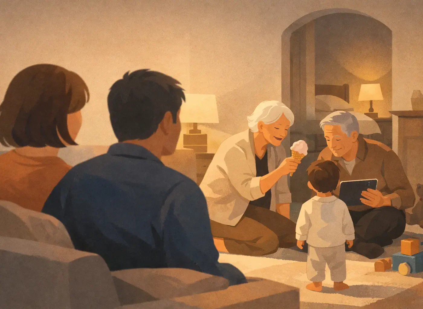 When Grandparents Undermine Parenting at Home