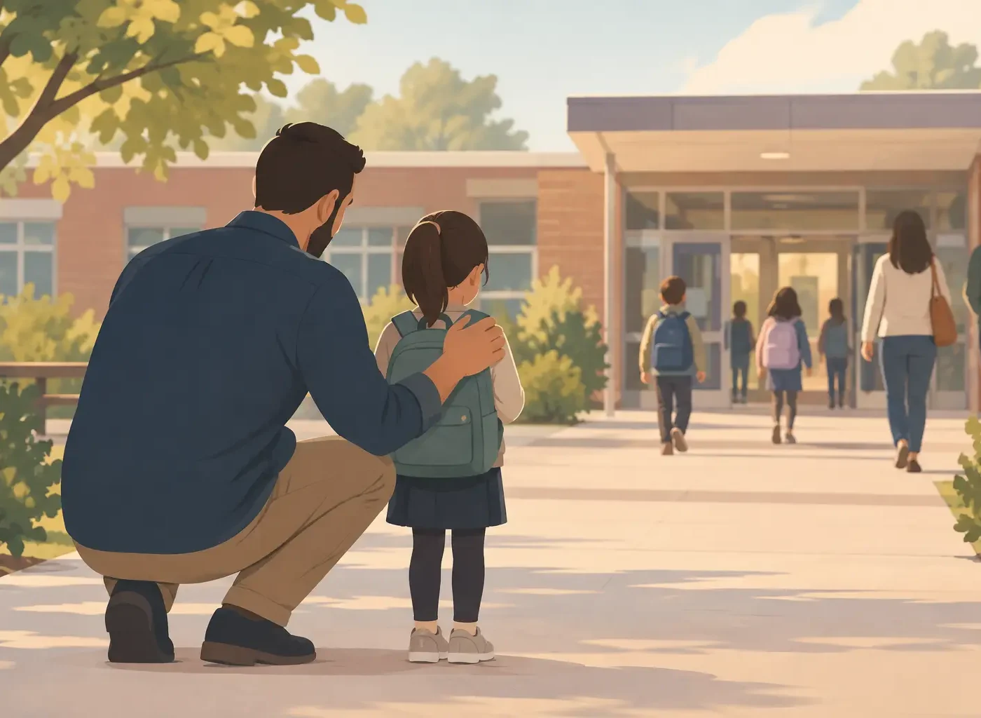 When Your Child Is Shy at School, What Helps?